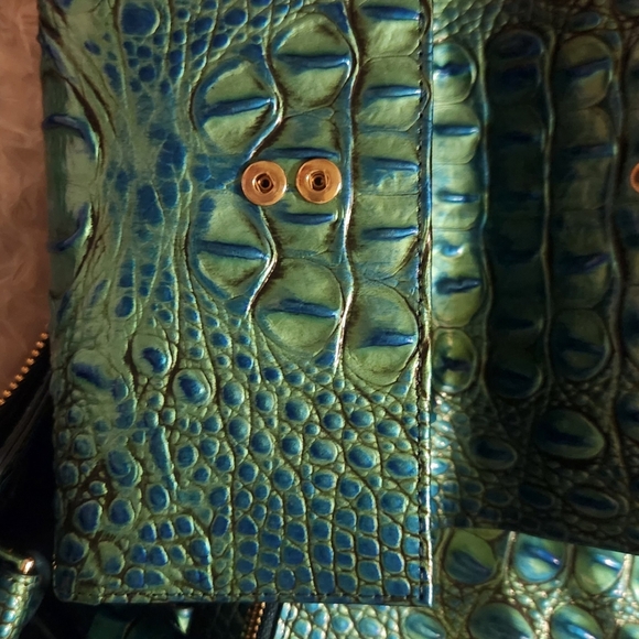 Brahmin crossbody with wallet peacock - Picture 10 of 12